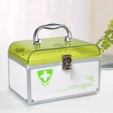 Medium Size Portable Handle Metal First Aid Cabinet