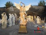 Marble Stone Carved Angel Sculpture / Statues for Garden & Landscape