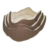 Printed Suede Wave Pet Bed (WY1204039-2A/C)