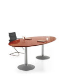 Meeting Table with Metal Leg (OWMT1801-24)