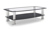 Aluminum Tube with Glass Coffee Table (CT087)
