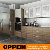 Oppein Hot Sale Kenya Project Melamine Wooden Kitchen Cabinets (OP15-M04)