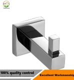 Square Base Stainless Steel Robe Hook for Bathroom