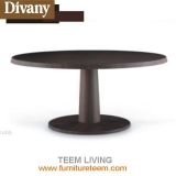 Modern Dining Room Furniture Wooden Round Dining Table
