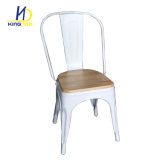 Leisure Wood Seat Vintage Commercial Metal Dining Restaurant Chairs