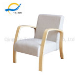 Salable Wooden Leisure Fabric Sofa Chair