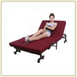 Folding Guest Bed with Wine Red Mattress 190*70cm/Buying Foldable Bed