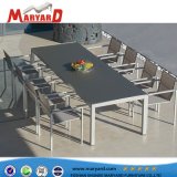 2018 New Modern Stainless Steel Outdoor Dining Set Stainless Steel Furniture