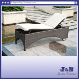 Outdoor Patio Rattan Chaise Lounge, Garden Wicker Furniture (J4275)