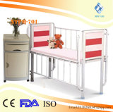 Factory Direct Low Price Stainless Steel Manual Pediatric Children Care Hospital Bed