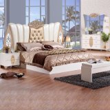Classic Bedroom Furniture with Classical Bed and Wardrobe (3386)