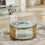 Made in China Cheap Outdoor Glass Coffee Table