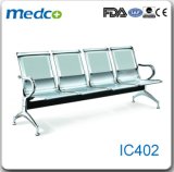 Stainless Steel 4 Seats Public Waiting Bench Chairs, Hospital Waiting Chair