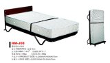 Metal Frame Hotel Verticle Bed with Mattress