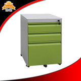Steel Three Drawer Mobile Cabinet