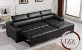 Corner UK Leather Sofa Bed