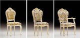 Hotel Furniture/Restaurant Furniture/Canteen Furniture/Restaurant Chair/Antique Carved Flower Classic Armchair/European Style Chair (GLH-112)