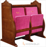 Hongji New Design Wood Material European Style Church Chair