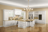 White American Style Solid Wood Kitchen Furniture (zq-019)