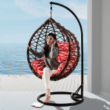 Good Quality Balcony Outdoor Hanging Chair Weaving Patio Swing Wicker Furniture D017