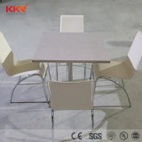 Super White Acrylic Solid Surface Table for Dining Room
