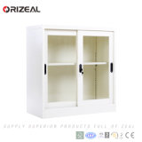 Orizeal 2 Sliding Glass Door Steel Cabinet with 1 Adjustable Shelf (OZ-OSC013)