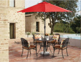 Outdoor /Rattan / Garden / Patio / Hotel Furniture Cast Aluminum Chair & Table Set (HS3165C&HS6105DT)