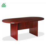 Laminate Series Mahogany Customized Conference Table Different Size Different Shape