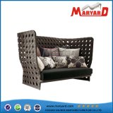 High Quality Patio Wicker Furniture Top Grade Rattan Garden Single Chair with Cushion