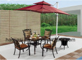 Outdoor /Rattan / Garden / Patio / Hotel Furniture Cast Aluminum Chair & Table Set (HS 3196C &HS 7132DT)
