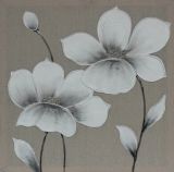 Pop Plain Flower Oil Painting for Art Decoration