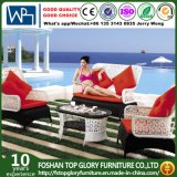 Aluminium Frame Outdoor Wicker Rattan Furniture 4PCS Sofa (TG-1288)