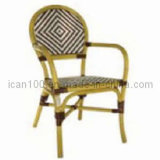 Aluminum Wicker Bamboo Dining Chair (BC-08012)