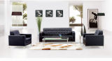 Elegant Office or Lobby or Lounge Area Leather Sofa () Sf-1062