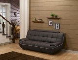 New Modern Living Room Furniture Hotel Bedroom Leather Sofa (2seater)