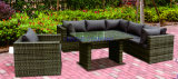 Wicker Sofa Outdoor Rattan Furniture Chair Table Wicker Furniture Rattan Furniture for Outdoor Furniture (Hz-BT122)