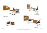 L-Shape Executive Table Office Furniture Computer Desk (H90-0107)
