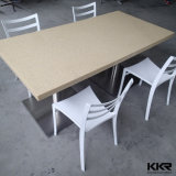 Commercial Grade Custom Sizes Artificial Stone Dining Table