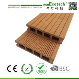 Natural, Wood Plastic WPC Decking Tile, Outdoor Hollow Decking (HD140H30)