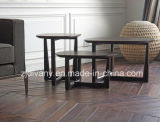 Solid Wood Coffee Table Side Table (T-57A+B+C)