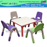 Discount Kindergarten Plastic Combination Chair and Table for Sale (M11-07810)