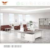 Commercial Office Furniture Executive Melamine Office Desk Office Table with Metal Leg (H70-0176)