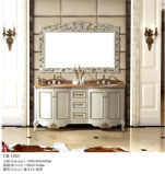 Solid Wood Bathroom Vanity Cabinet with Single Basin (13021)