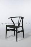 Restaurant Black Wishbone Wooden Dining Chair (SP-EC801)