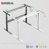 Orizeal Manual Adjustable Desk, Manual Height Adjustable Desk, Manual Desk (OZ-ODKS056Z)