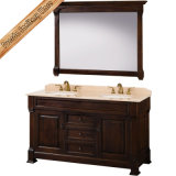 Hot Sales Solid Wood Double Sinks Bathroom Vanity Cabinet