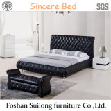 Modern American Style Leather Bed Bedroom Bed 1101
