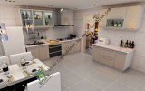 Modular High Glossy UV Kitchen Cabinet, Modern Kitchen Cabinet (ZS-154)