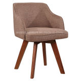 Rotary Wooden Frame Dining Chair
