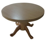 Round Wooden Dining Table for Hotel Furniture